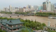 420 Lanzhou am Gelben Fluss, China