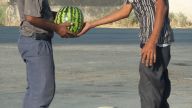 Turkmenistan - Melonenhandel