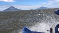 50 Nicaraguasee - Insel Ometepe aus den beiden Vulkanen Concepción und Maderas
