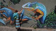 Arte callejero – Strassenkunst in Xoximilco, Oaxaca-Stadt
